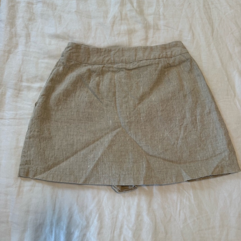 DISSH Eva Natural Linen Skort - Picture 5 of 7